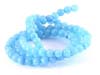 Round Natural Beads, Turquoise Howlite