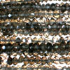 Wholesale natural faceted gem stone beads. 15 inch length. Total 100 string with natural faceted Smoky quartz gem stone. Total lot value pack - $ 255 USD