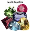 Multi Sapphire Precious Gemstone Lot