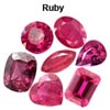 Ruby Precious Gemstone Lot