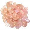 Wholesale cab lot natural Rose Quartz stone. Per pc Weight 5-15 gm Approx. Total lot weight - 1000 gm or 5000 ct. Total lot value pack - $ 141 USD