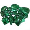 Wholesale cab lot natural Malachite stone. Per pc Weight 5-15 gm Approx. Total lot weight - 250 gm or 1250 ct. Total lot value pack - $ 37.5 USD