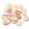 Wholesale cab lot natural Pink Opal stone. Per pc Weight 5-15 gm Approx. Total lot weight - 250 gm or 1250 ct. Total lot value pack - $ 55 USD