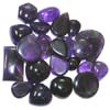 Wholesale cab lot natural Amethyst stone. Per pc Weight 5-15 gm Approx. Total lot weight - 250 gm or 1250 ct. Total lot value pack - $ 90 USD