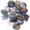 Wholesale cab lot natural Charoite stone. Per pc Weight 5-15 gm Approx. Total lot weight - 250 gm or 1250 ct. Total lot value pack - $ 90 USD